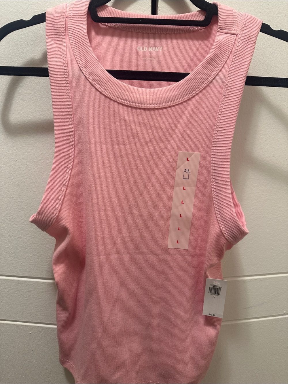 Old Navy ' Pink Ribbed Tank Top